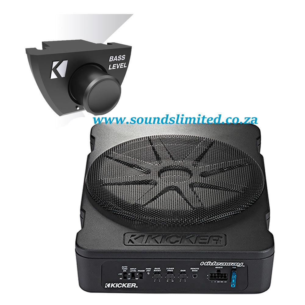 Kicker Hideaway® HS10  compact powered 10-inch subwoofer