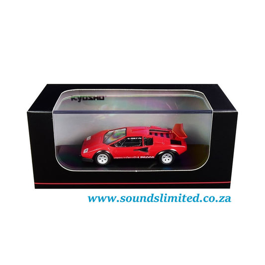 Kyosho 1/64 Lamborghini Countach LP500S Red KS06930A1 diecast model