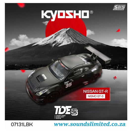 Kyosho Nissan GT-R Nismo GT-3 07131BLK Thailand Diecast Expo 2025 Show Exclusive