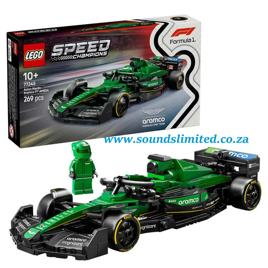 LEGO Speed Champions Aston Martin Aramco F1 AMR24 Race Car 77245