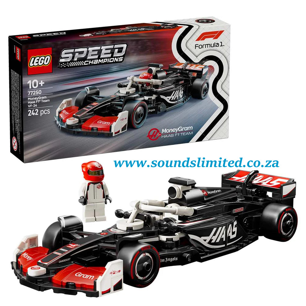 LEGO Speed Champions MoneyGram Haas F1 Team VF-24 Race Car 77250