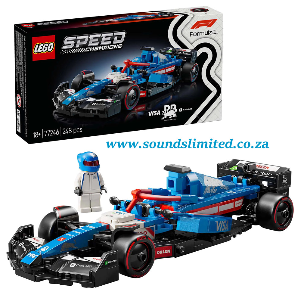LEGO Speed Champions Visa Cash App RB VCARB 01 F1 Race Car 77246