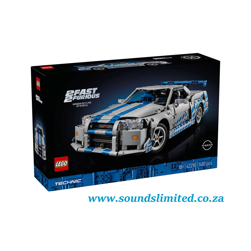 LEGO® Technic 2 Fast 2 Furious Nissan Skyline GT-R (R34) Car 42210