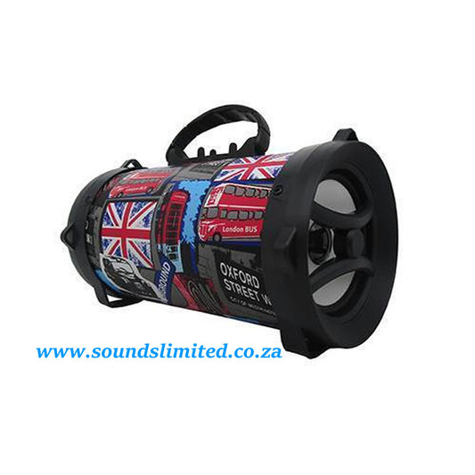 Lexucu LR-2273 Bluetooth, USB, SD amplified Portable speaker