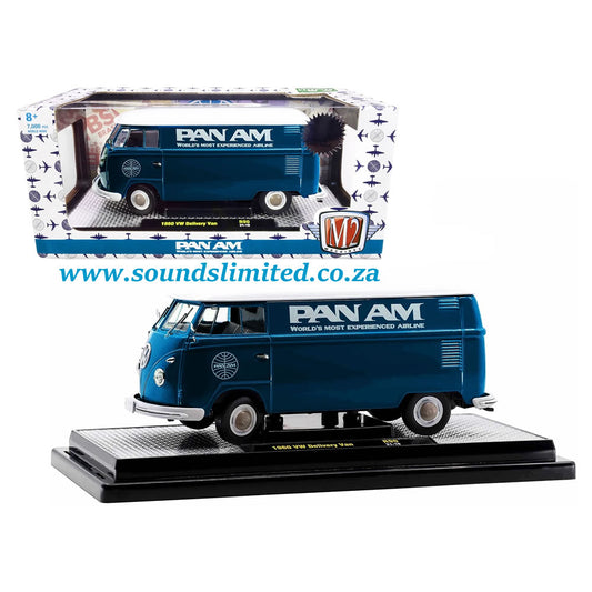 M2 Machines 1/24 1960 VW Delivery Van Pan Am Limited Edition 7000 PCS 1/24 R90-21-18