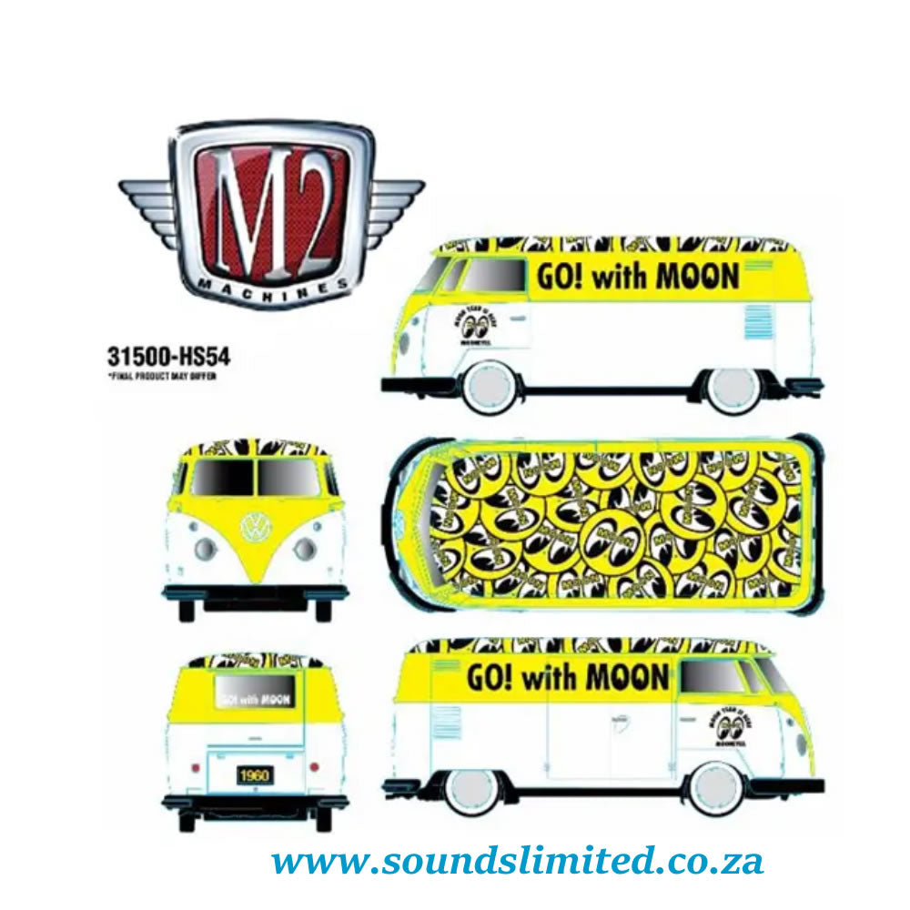 M2 Machines1960 Volkswagen Delivery van Mooneye’s Hobby Exclusive 31500-HS54