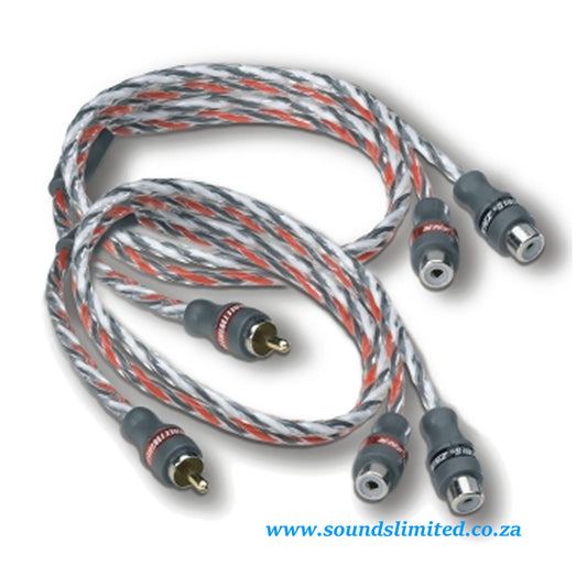 MTX Streetwires ZNXY1M - RCA Audio 2X 0.5M Y Cable
