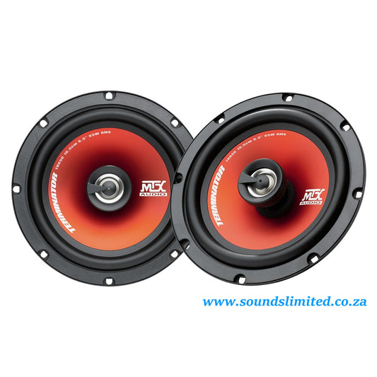 MTX Terminator TR65C 450W  6.5" 2-way Coaxial speakers 65W RMS 4Ω