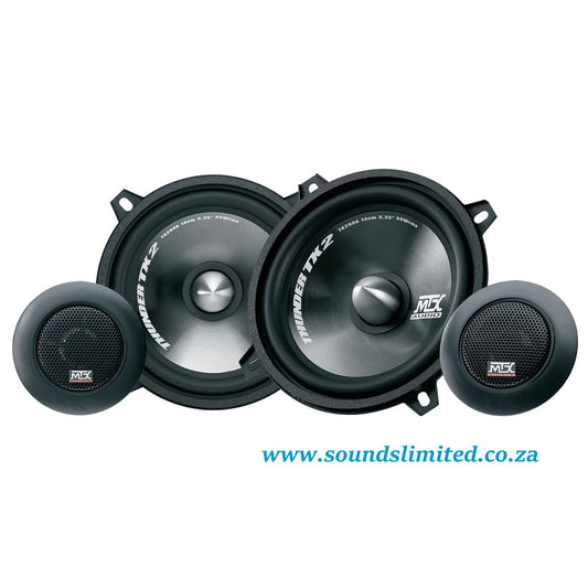 MTX Audio TX250S TX2 Component (Separate) speakers 5.25" 2-way 55w RMS 380w Peak 4Ω