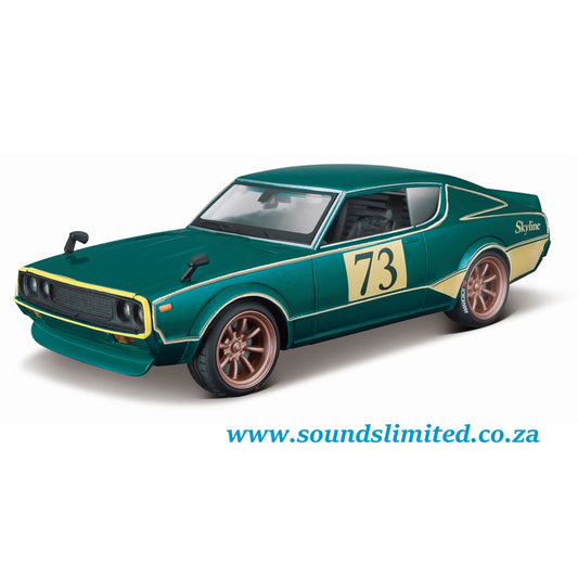 Maisto 1/24 Nissan Skyline 2000GT-R 1973 DESIGN Tokyo Mod 32539