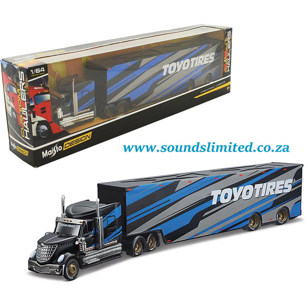 Maisto Custom Hauler International Lonestar Toyo Tires Diecast Model Truck