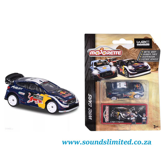 Majorette Samochodzik WRC Ford Fiesta Redbull S. Ogier J. Ingrassia