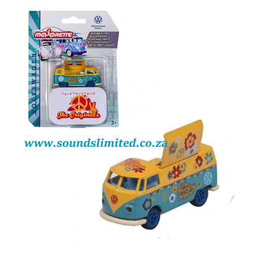 Majorette VW T1 Bus The Hungry Hippie The Originals Deluxe Car