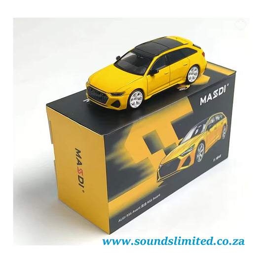 Massdi Audi RS6 Avant Yellow AD4108