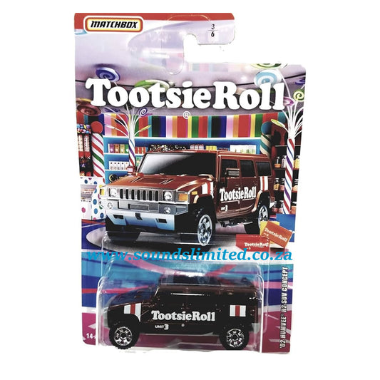 Matchbox '02 Hummer H2 SUV Tootsie Roll HVV78 Candy Series #3