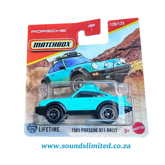 Matchbox 1985 Porsche 911 Rally JBT00