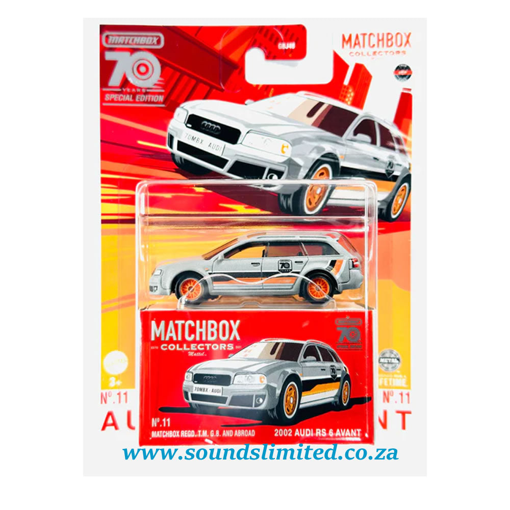 Matchbox 2023 Collectors Series Case S 2002 Audi RS 6 Avant - HLJ69