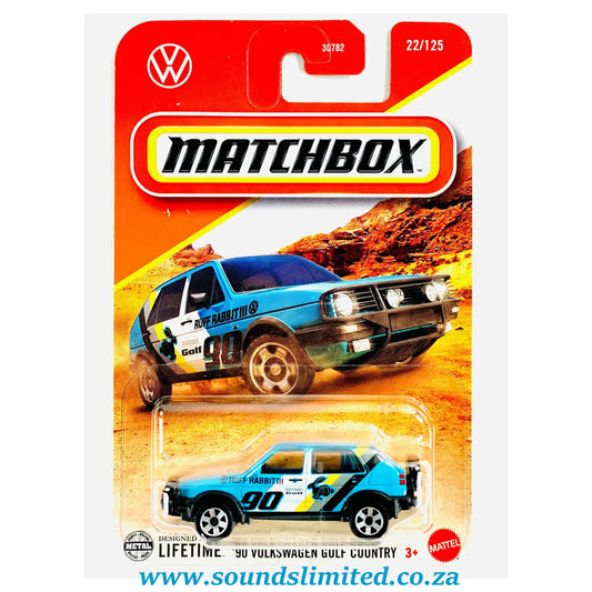 Matchbox '90 Volkswagen Golf Country JBP44