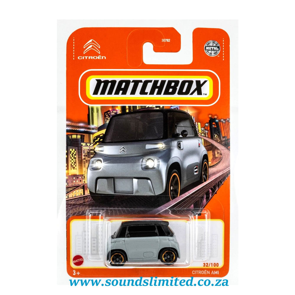 Matchbox Citroen AMI #30 Silver HVL45
