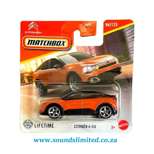 Matchbox Citroen e-C4 JBR50