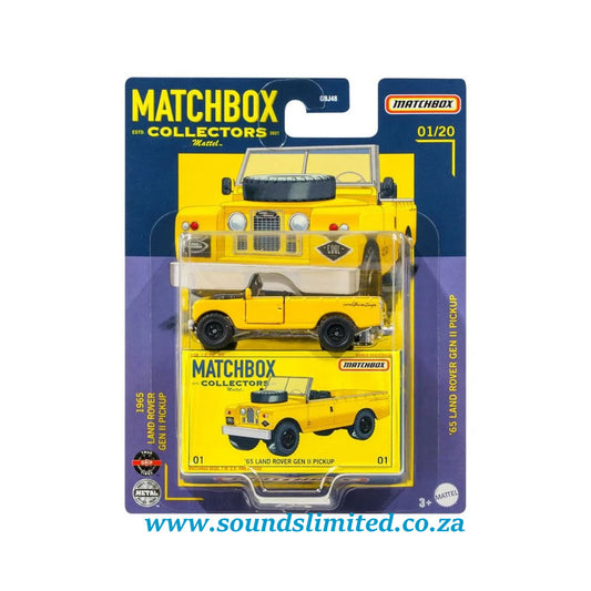 Matchbox Collector 1965 Land Rover Gen II Pickup Diecast Vehicle