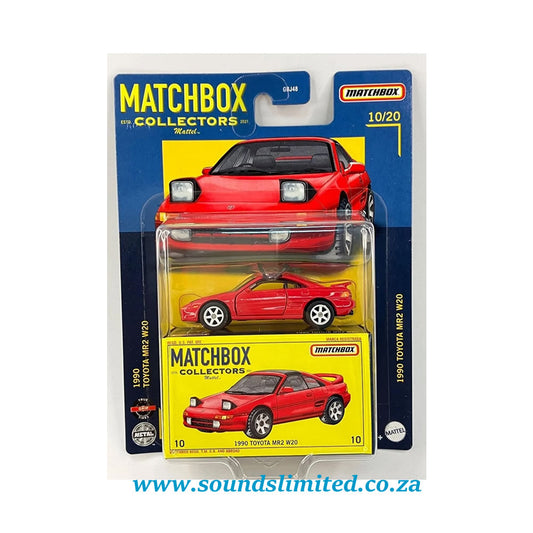 Matchbox Collectors 1990 Toyota MR2 W20 GBJ48