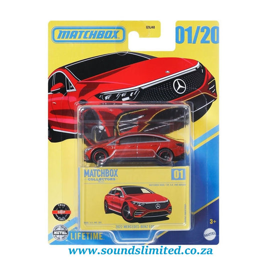 Matchbox Collectors 2022 Mercedes-Benz EQS #01 HVW23