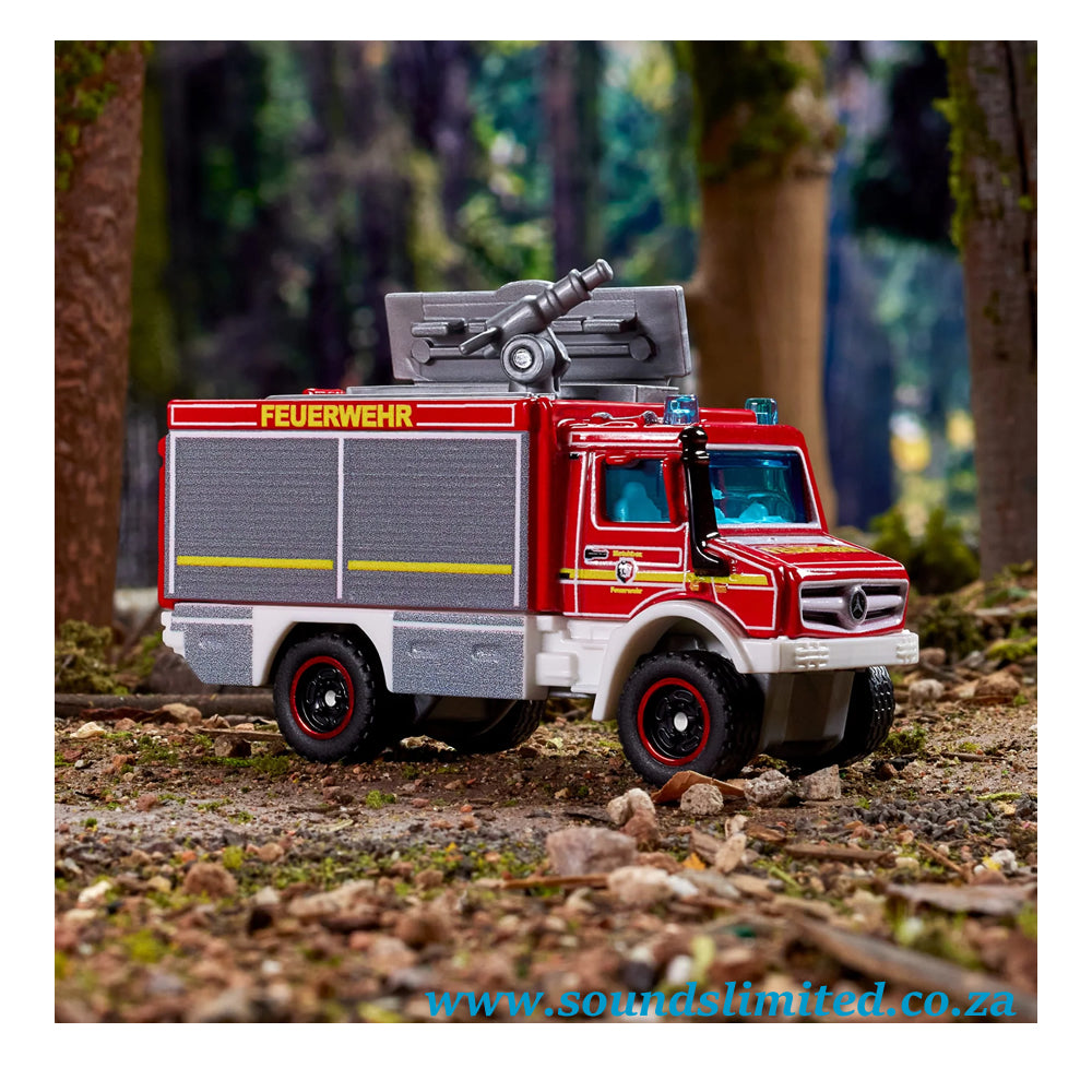 Matchbox Collectors Mercedes-Benz Unimog Fire Truck Collectible Diecast HLJ82