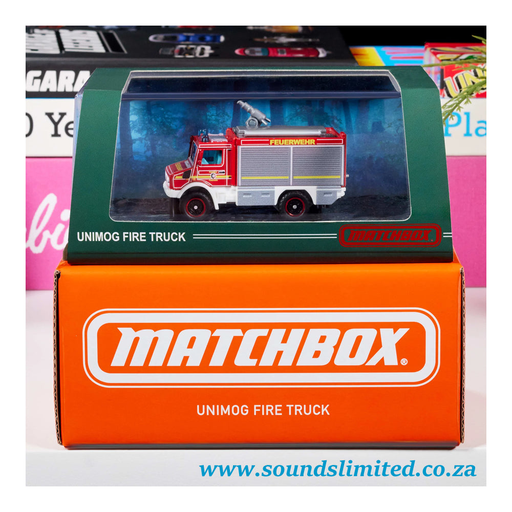 Matchbox Collectors Mercedes-Benz Unimog Fire Truck Collectible Diecast HLJ82