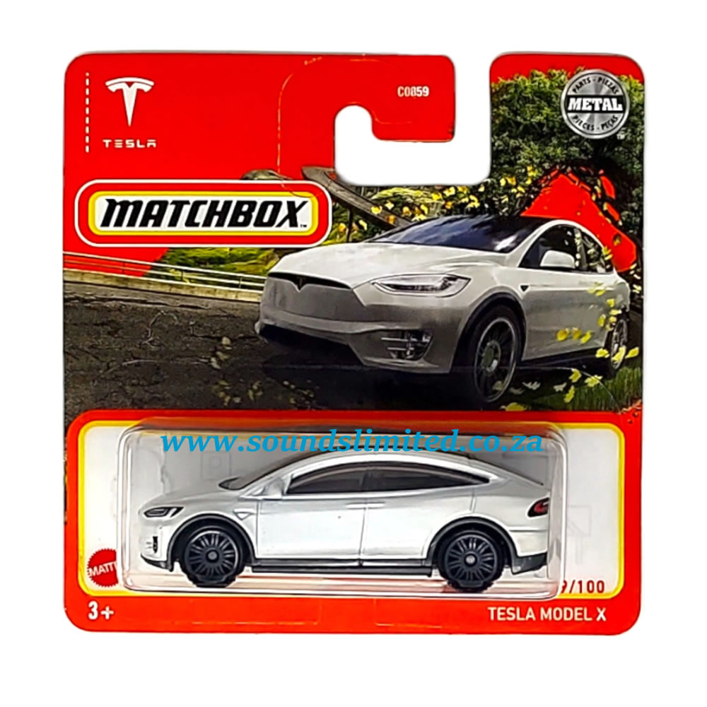 Matchbox HFR40 Tesla Model X White