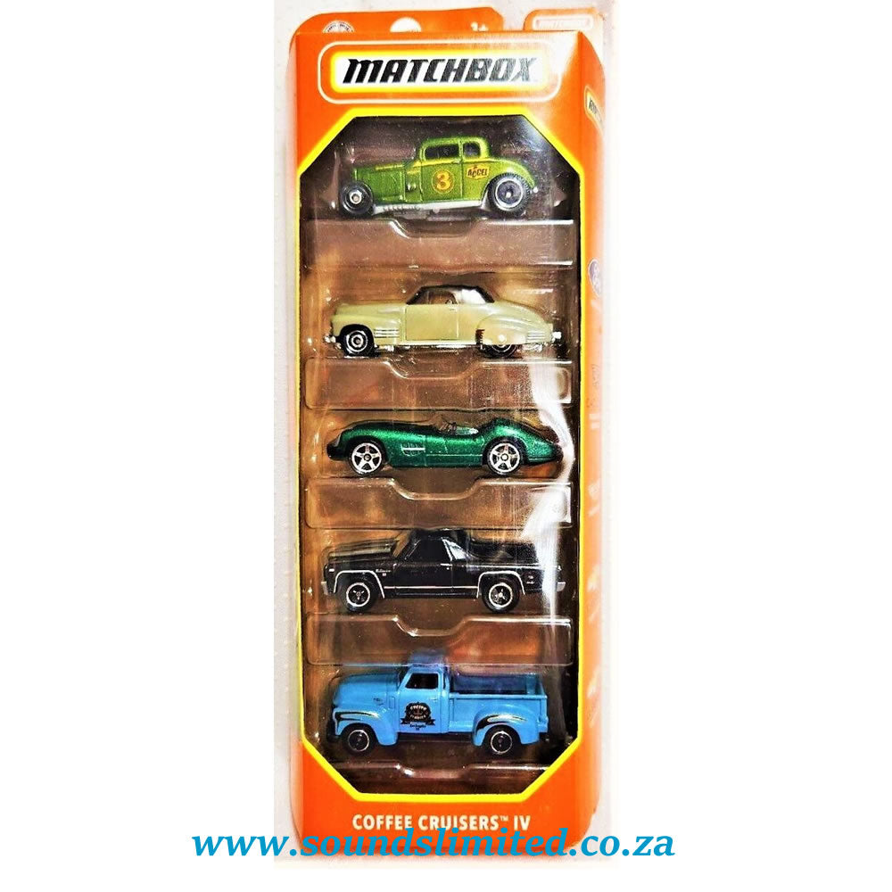 Matchbox MBX Coffee Cruisers IV 5 Pack HKY27