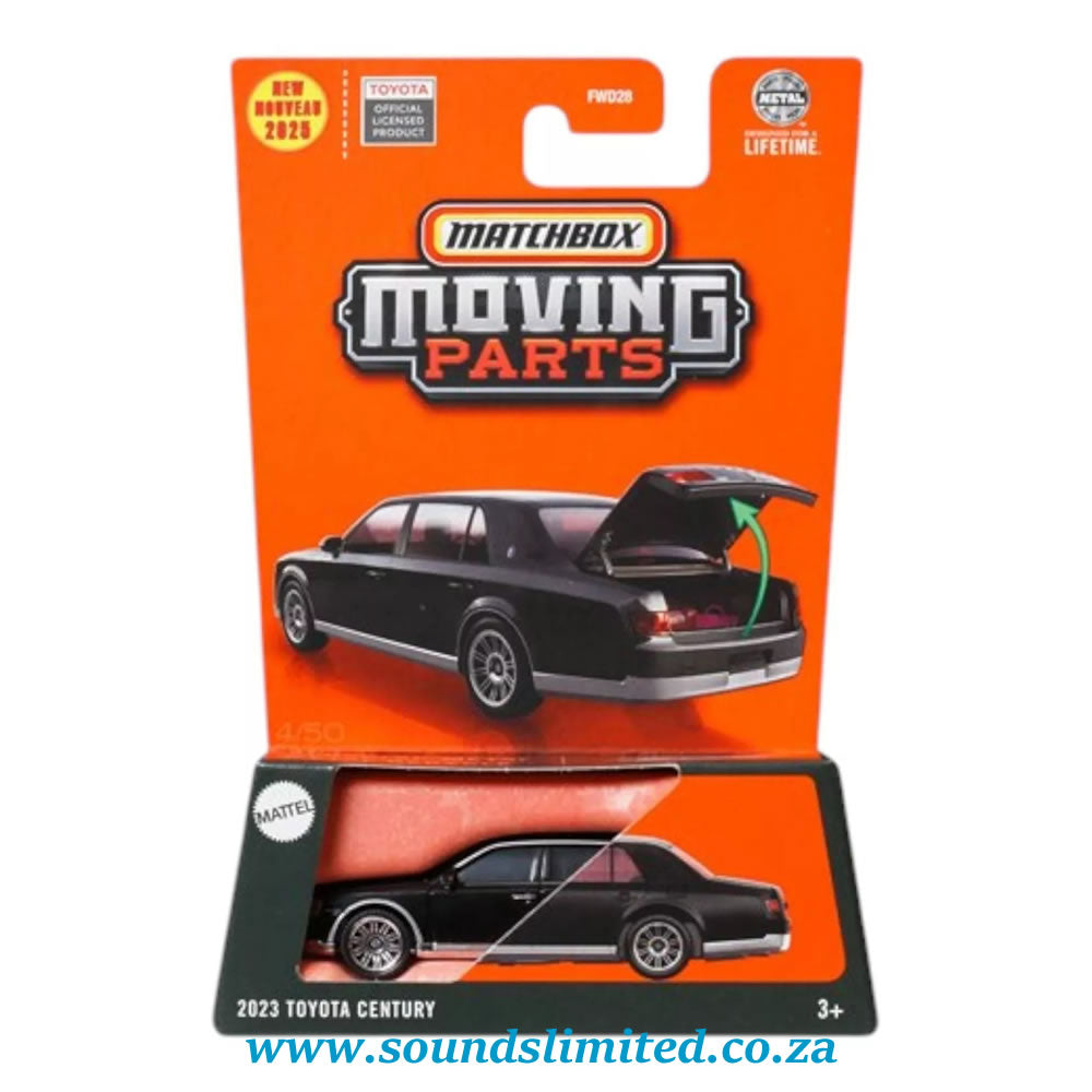 Matchbox Moving Parts 2023 Toyota Century JBW57