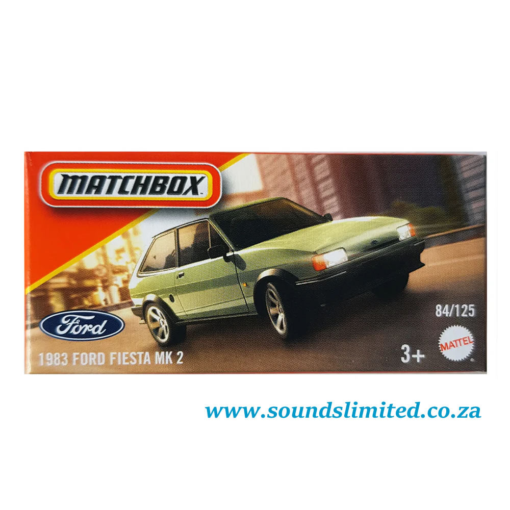 Matchbox Power Grabs 1983 Ford Fiesta MK 2 JBV23