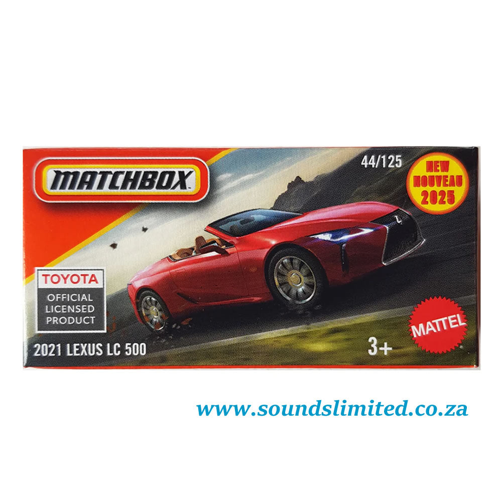Matchbox Power Grabs 2021 Lexus LC 500 JBT96