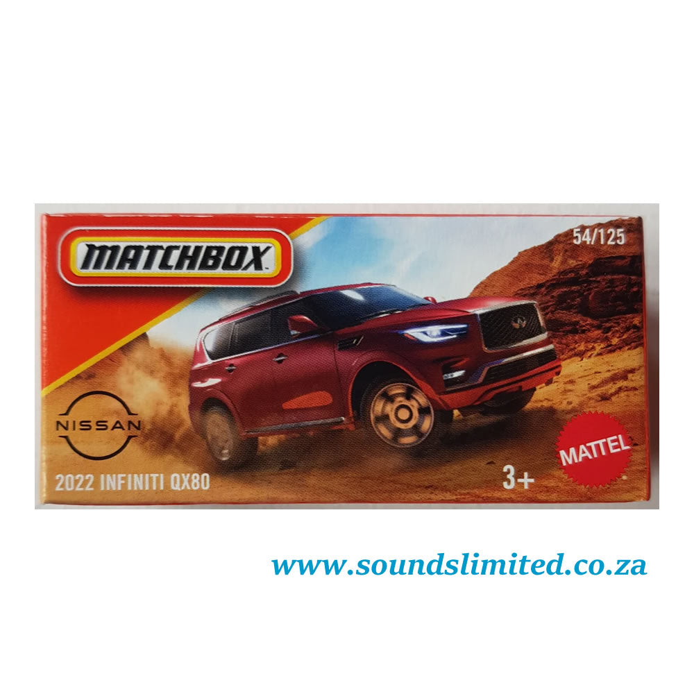Matchbox Power Grabs 2022 Infinity QX80 JBV74