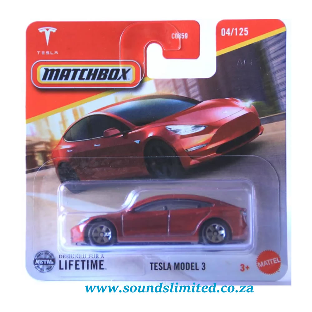 Matchbox Tesla Model 3 JBR41