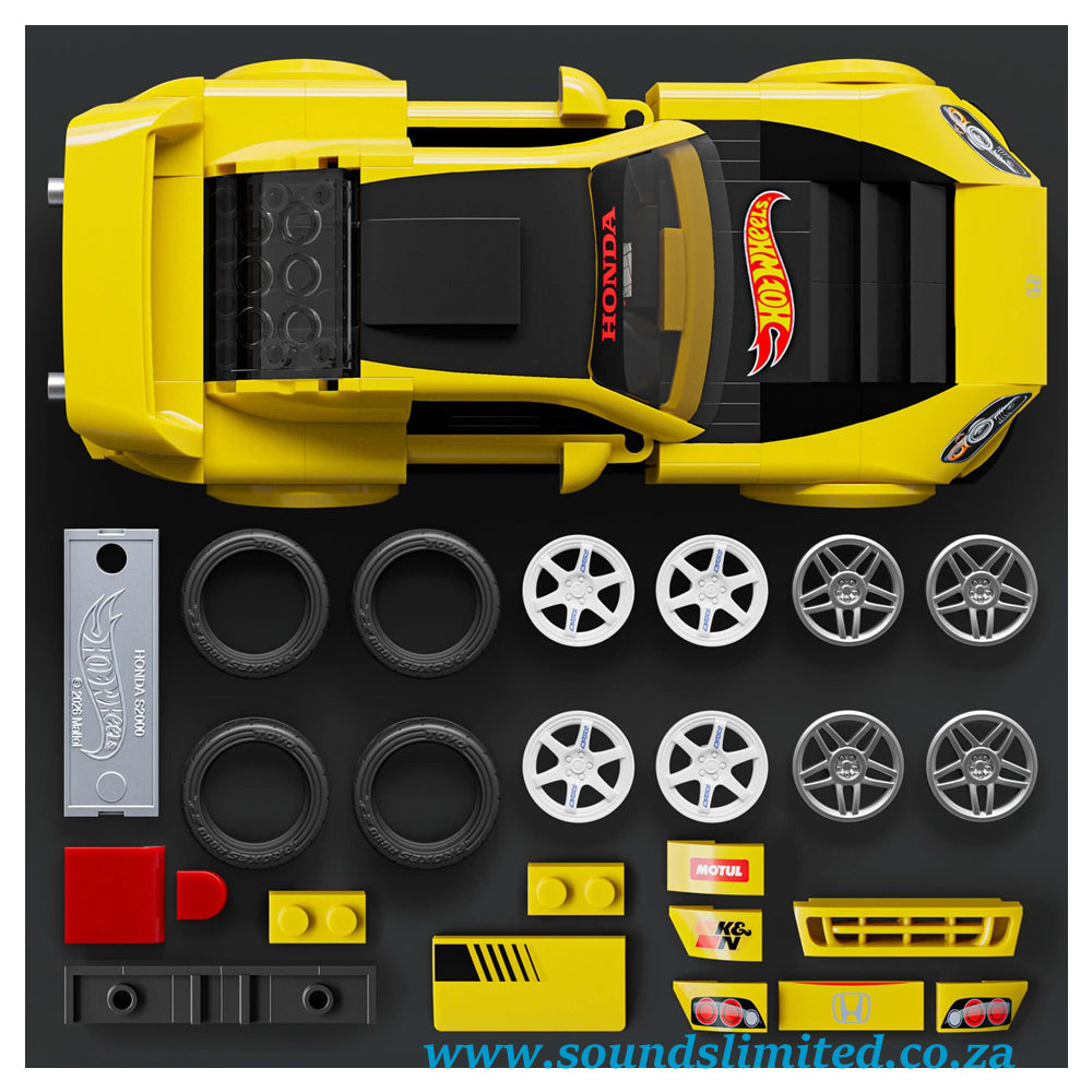 Mattel Brick Shop Hot Wheels ’07 Honda S2000 Building Set JFR88