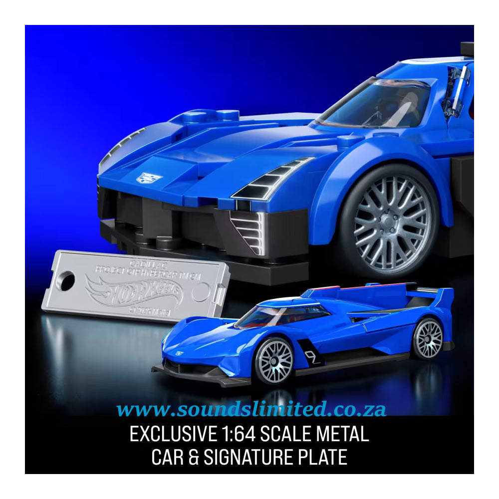 Mattel Brick Shop Hot Wheels Cadillac Project GTP Hypercar JFR89