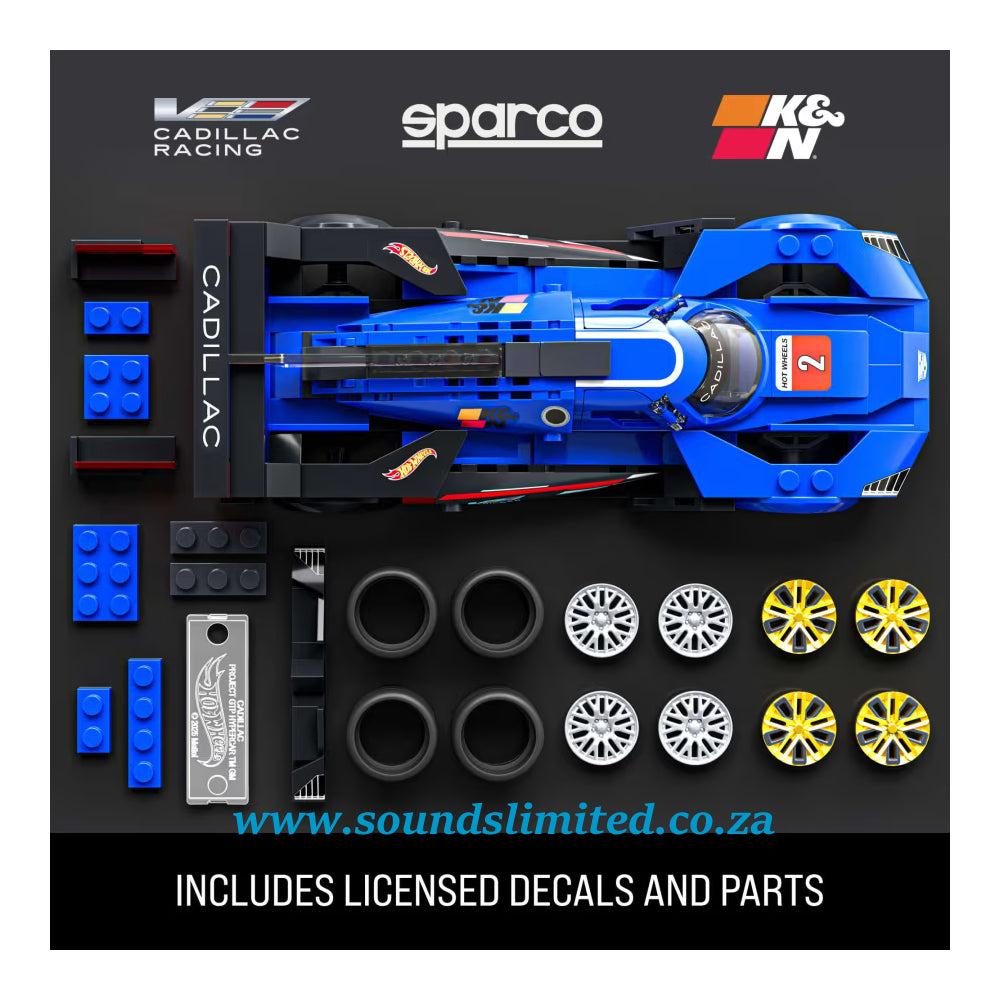 Mattel Brick Shop Hot Wheels Cadillac Project GTP Hypercar JFR89