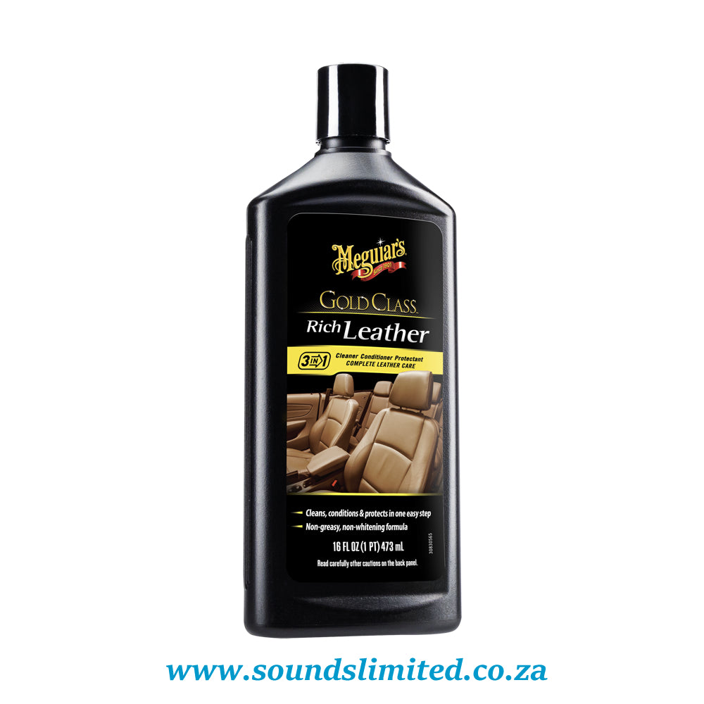 Meguiars Gold Class™ Rich Leather Cleaner & Conditioner G17916