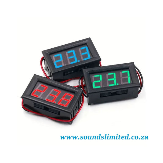 Mini Digital Voltmeter LCD Panel Meter Display Voltage Meter