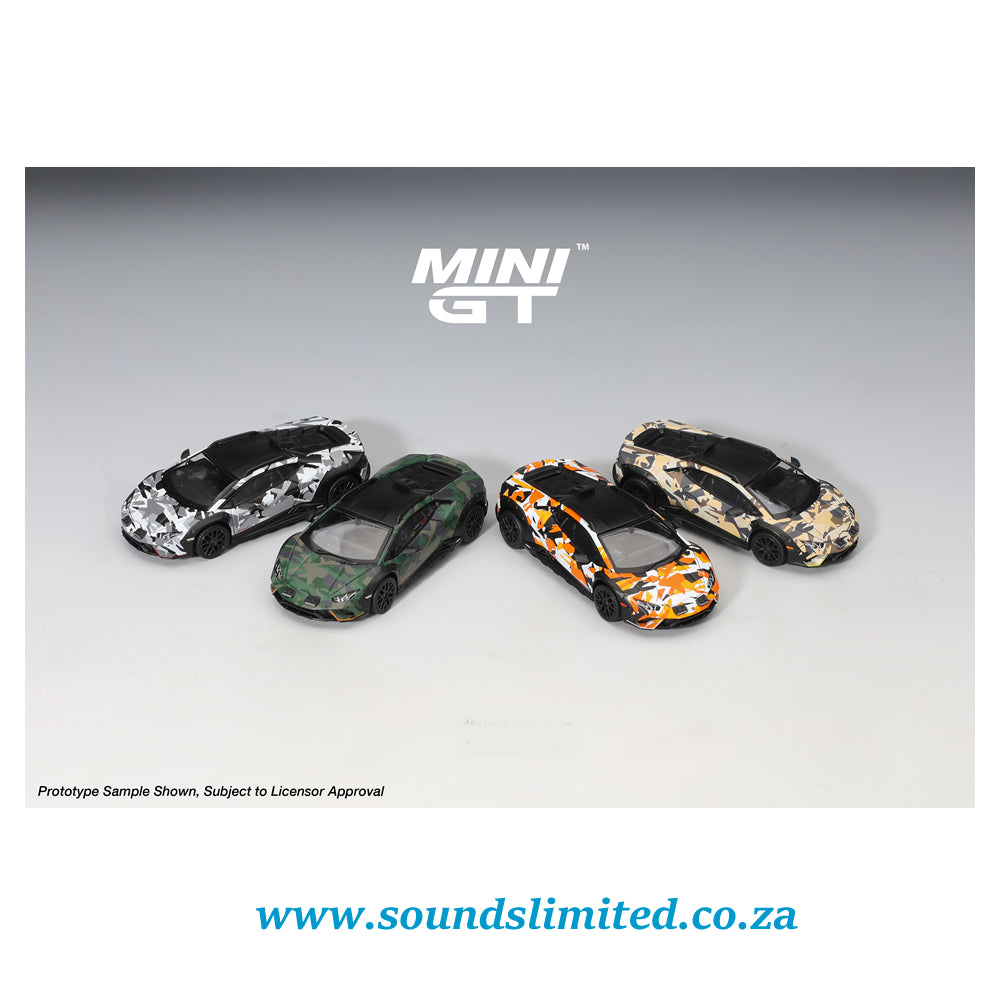 Mini GT #0026 Lamborghini Huracán Sterrato All-Terrain Set