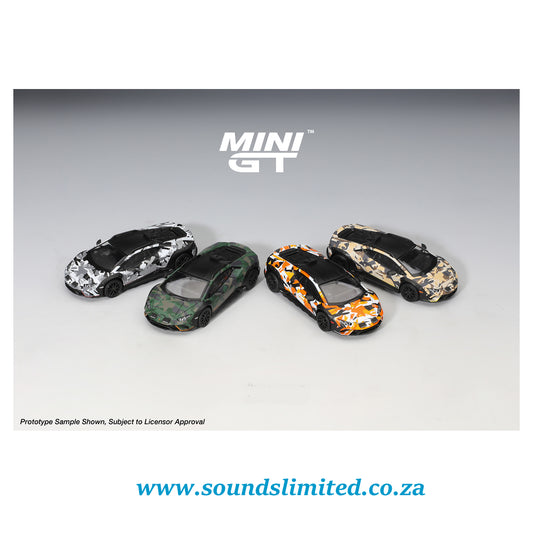 Mini GT #0026 Lamborghini Huracán Sterrato All-Terrain Set