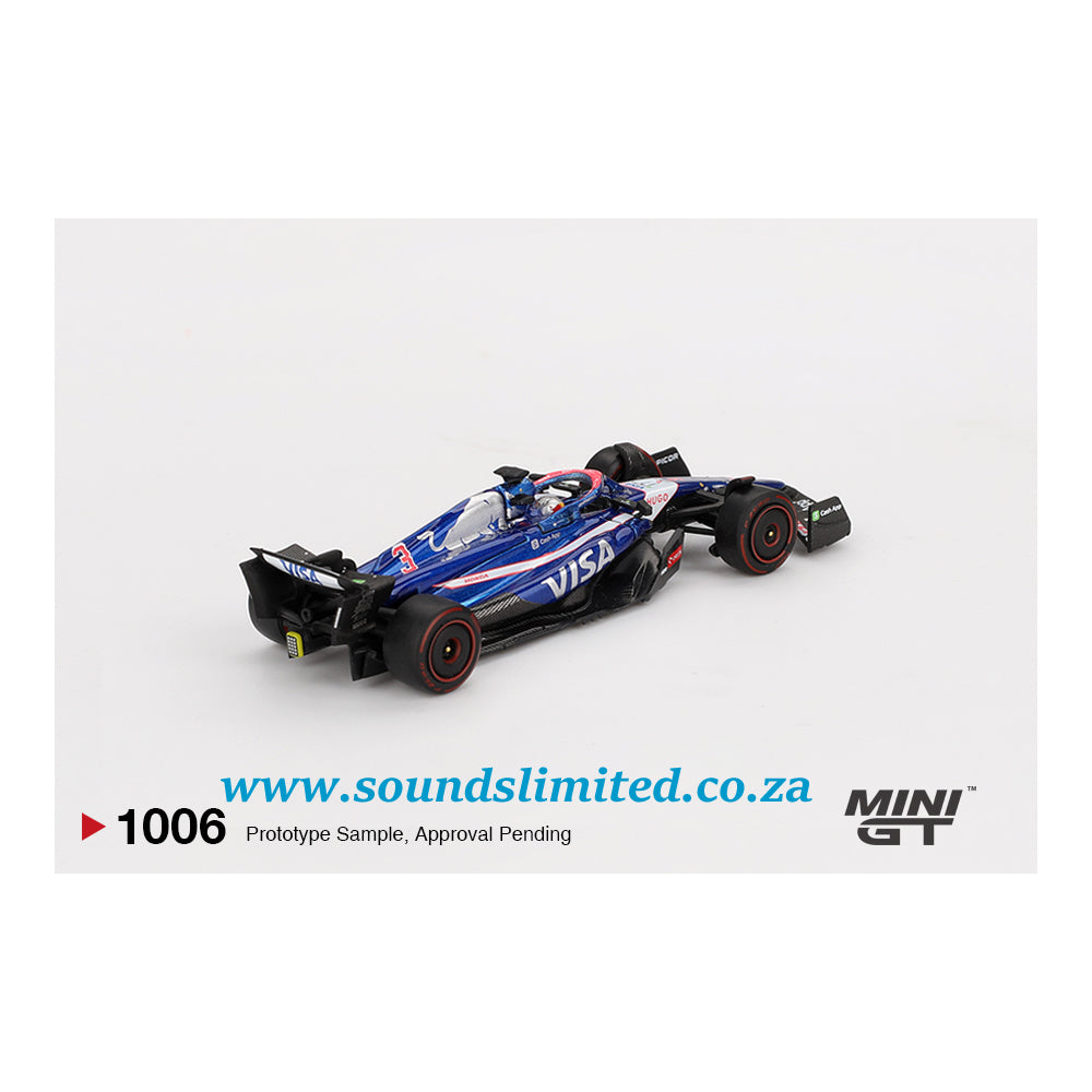 Mini GT #1006 RB VCARB 01 #3 Daniel Ricciardo 2024 F1 2024 Bahrain GP