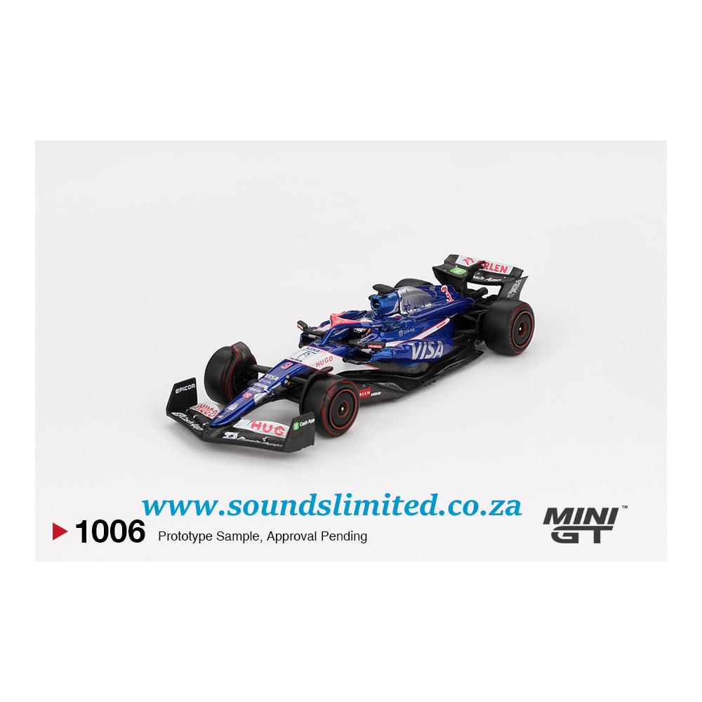Mini GT #1006 RB VCARB 01 #3 Daniel Ricciardo 2024 F1 2024 Bahrain GP
