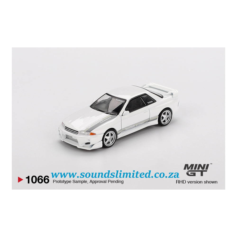 Mini GT #1066 Nissan Skyline GT-R (R32) VeilSide Combat C-I White