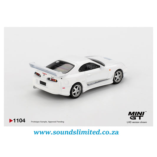Mini GT #1104 Toyota Supra VeilSide Combat V-I White