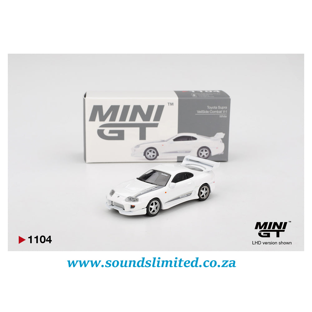 Mini GT #1104 Toyota Supra VeilSide Combat V-I White