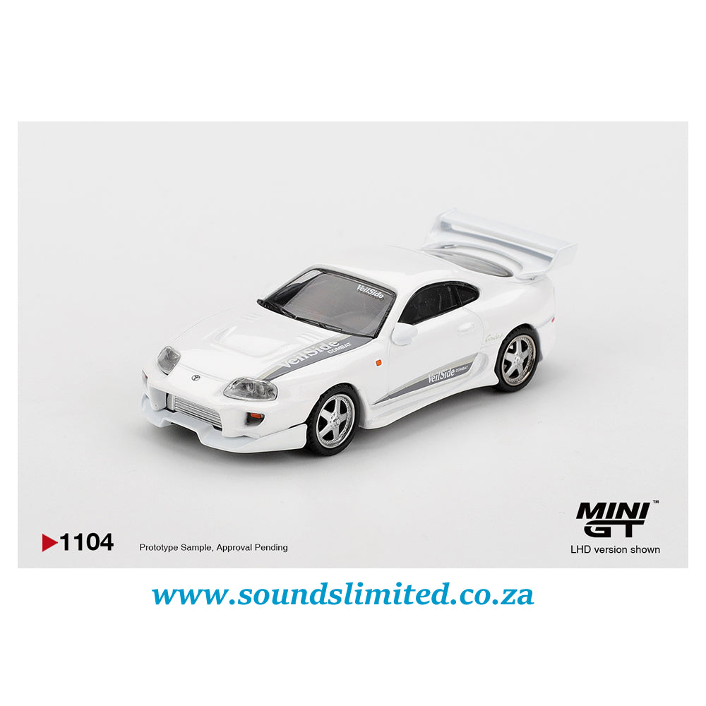 Mini GT #1104 Toyota Supra VeilSide Combat V-I White