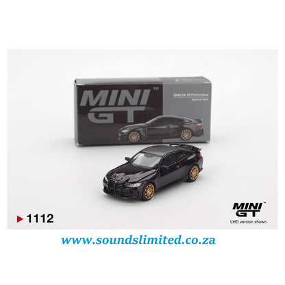 Mini GT #1112 BMW M4 M-Performance Daytona Violet